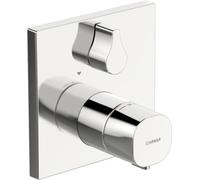 Hansa - Living Emb. Cuadrado Bluebox Term. 1 Via Mando Caudal Cromo (81139562)
