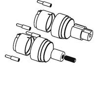 Hansa Matrix - Kit de extensión 20 mm para grifo termostático 59913592