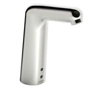Hansa Medipro - Grifo automático de lavabo XL, sin mezclador, alimentación de red, cromo 05682029