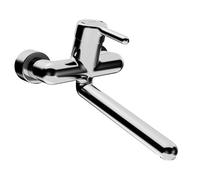 Hansa Medipro - Grifo monomando de fregadero, cromo 02572203