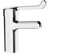 Hansa Medipro - Grifo monomando de lavabo con sistema de seguridad, cromo 01712192