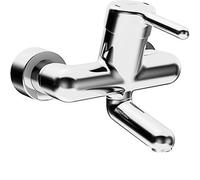 Hansa Medipro - Grifo monomando de pared para lavabo, cromo 02532203