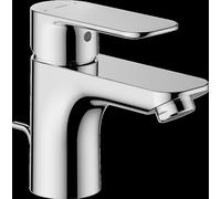 HANSA Mezclador de lavabo HANSABASIC, proyección 101 mm, con barra de tracción, cromo, 55402203