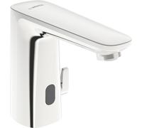 Hansa Electra - Grifo electrónico de lavabo, a pilas, Bluetooth, cromado 92002219