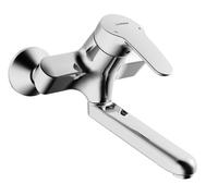Hansa Mix - Grifo monomando de pared para lavabo, cromo 01948183