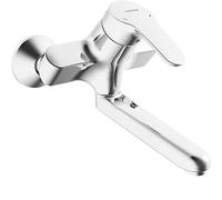 Hansa Mix - Grifo monomando de pared para lavabo, cromo 01949283