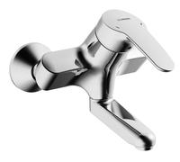 Hansa Mix - Grifo monomando de pared para lavabo, cromo 01968183
