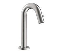 Hansa Nova Style - Grifo de lavabo, para agua fría, acero inoxidable 5093810196