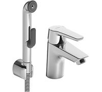 Hansa Polo - Grifo de lavabo, con ducha de bidé, cromo 51462293