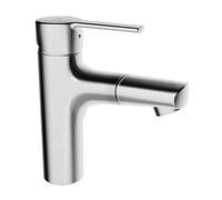 Hansa Ronda - Grifo de lavabo, con salida extraíble, cromo 03012173