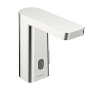 Hansa Stela - Grifo de lavabo automático con sensor, alimentación con batería, cromo 57162279