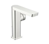 Hansa Stela - Grifo de lavabo con caño giratorio y desagüe , cromo 57152273