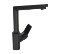 Hansa Twist - Grifo de fregadero, negro mate 0920220333
