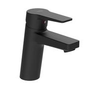 Hansa Twist - Grifo de lavabo XL, negro mate 0902228333