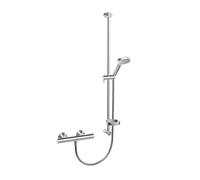 Hansa Unita - Conjunto de ducha con termostato, ECO, cromo 48130131