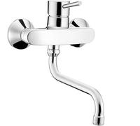 Hansa - Vantis Monomando De Cocina Mural Maneta Pin Cromo (52532107)