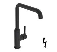 Hansa Vantis Style - Grifo de fregadero, negro mate 5422110733