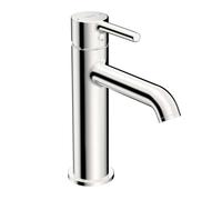 Mezclador de lavabo HANSA HANSAVANTIS Style, sin juego de desagüe, palanca de pivote, proyección 133 mm, 54372207, Color: cromado