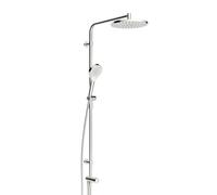 Hansa Viva - Conjunto de ducha sin grifo, diámetro 25 cm, 3 chorros, cromo 44180300
