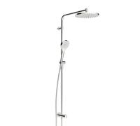 Hansa Viva - Conjunto de ducha sin grifo, diámetro 25 cm, 3 chorros, cromo 44190300