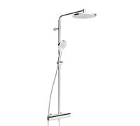 Hansa Viva - Conjunto ducha con termostato, diámetro 25 cm, 3 chorros, cromo 65159201