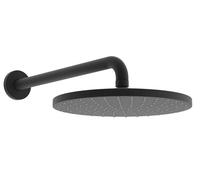 Hansa Viva - Rociador de ducha, diámetro 3 cm, negro mate 4426020033