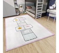 Hanse Home Adventures - Alfombra Infantil con diseño de Caja Hinchable para habitación Infantil, Sala de Juegos, Sala de Estar, Color Rosa, 120 x 170 cm