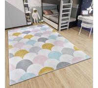 Hanse Home Adventures Alfombra Infantil con diseño Moderno, para habitación Infantil, Sala de Juegos, habitación Juvenil, salón, Color Crema, Multicolor, 160 x 235 cm
