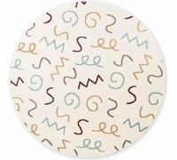 Hanse Home Adventures: Alfombra infantil "Fiete", color crema, multicolor