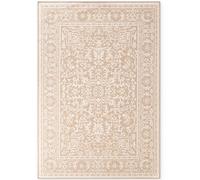 Hanse Home: Alfombra reversible Kona, de yute blanco, para interior y exterior, resistente a la intemperie y robusta. Dimensiones: 120x170 cm