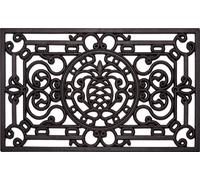 Hanse Home: Alfombrilla para exteriores, diseño "Piña", apariencia de hierro fundido