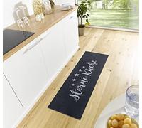 Hanse Home Cook & Clean - Alfombra de Cocina con diseño de Estrella, Antideslizante, fácil de Limpiar, para Cocina, Pasillo, Entrada, Comedor, 50 x 150 cm