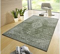 Hanse Home Gloria Alfombra Oriental 120 x 170 cm - Alfombra de salón, Multicolor, Vintage, patrón Oriental para Pasillo, Comedor, Dormitorio, habitación de los niños, salón, Cocina, Verde