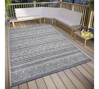HANSE Home Loto - Alfombra para Exteriores Resistente a la Intemperie, Moderna, Bohemia, étnica, Resistente al Agua, Robusta Alfombra para Exteriores, Tejido Plano, para jardín, balcón, terraza,