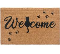 Hanse Home Mix Mats: Alfombrilla para pies con diseño de patas de gato, ideal para la entrada