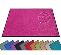 Hanse Home Wash & Clean - Felpudo Lavable (60 x 180 cm), Color Rojo Frambuesa