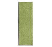 HANSE Home Wash & Clean Felpudo para Interior y Exterior, 60 x 180 cm, Lavable, Resistente a la Intemperie, Antideslizante para Entrada y Exterior, Color Verde