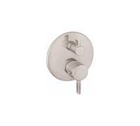 Hansgrohe 04231820 Embellecedor para Ducha, Níquel Cepillado, small