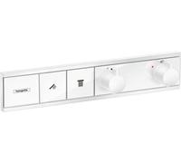 hansgrohe 15380700 Termostatos de ducha, blanco mate, funciones