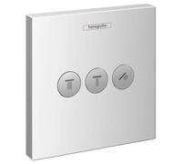 Hansgrohe 15764000 ShowerSelect válvula empotrado, cromo, 3 salidas