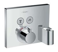 Hansgrohe Grifo de bañera y ducha empotrado ShowerSelect 15765000 con termostato cromo
