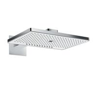 Hansgrohe Rainmaker Select ducha con efecto lluvia 46.6x30 cm rectangular cromo-blanco 24007400