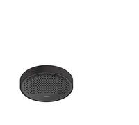 Hansgrohe 26228670 Alcachofa de Ducha, Negro Mate, Brausekopf 250mm (Wand- & Deckenmontage)