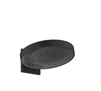 Hansgrohe 26234670 Alcachofa, Negro Mate, Brausekopf 360mm (Wandmontage)