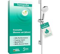 Hansgrohe Conjunto de ducha a pared Crometta Vario 26534400 EcoSmart 2 chorros 65 cm Blanco/Cromo