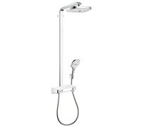 Hansgrohe Raindance conjunto de ducha a pared con termostato cromo-blanco 27126400