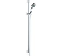 Hansgrohe Kit de ducha Crometta 85 Vario – barra de ducha 90 cm, cromado, 27762000