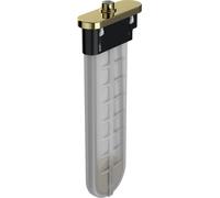 hansgrohe 28020990 - Caja de manguera (sBox), acabado ovalado, aspecto dorado pulido completo