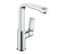 Hansgrohe Grifo monomando para lavabo Metris 230, 230 mm, sin vaciador automático, cromo, 31081000