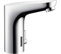 Hansgrohe Grifo electrónico lavabo Focus 31173000, conexión a red, regulación de temperatura, cromo